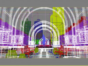 residential community landscape 69 3D Model