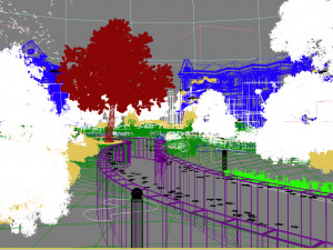 residential community landscape 70 Model 3D