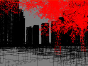 residential community landscape 73 3D Model
