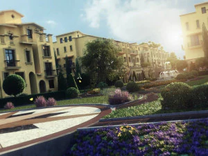 residential community landscape 74 3D Model