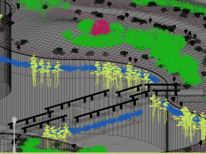 residential community landscape 94 Model 3D