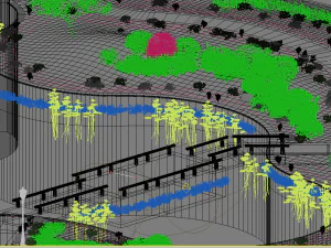 residential community landscape 94 3D Model