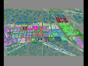 city planning 001 3Dモデル