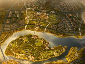 plano da cidade 005 Modelo 3D