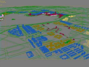 city planning 004 3D Model