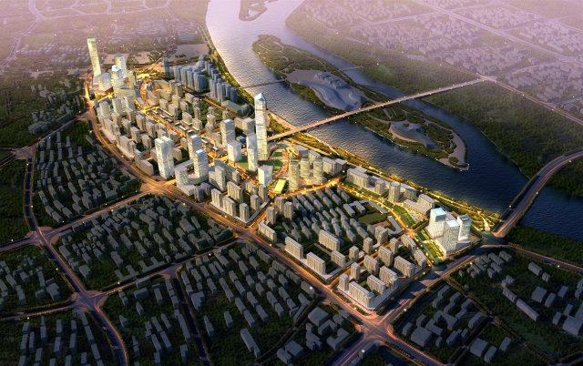 city planning 006 3D 模型 .c4d .max .obj .3ds .fbx .stl .blend 