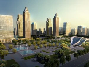 city plan 007 3D Model