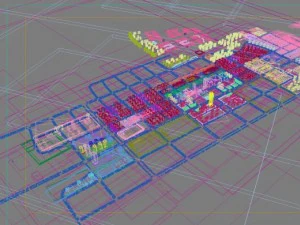 city plan 007 3D Model