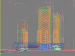 skyscraper business center 002 3D Model