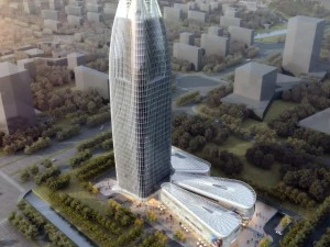 गगनचुंबी इमारत व्यापार केंद्र 003 3D मॉडल