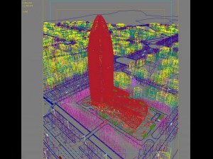 skyscraper business center 003 3D Model