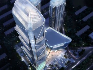 超高層ビルビジネスセンター006 3Dモデル