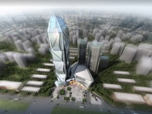 skyscraper business center 006 3D-Modell