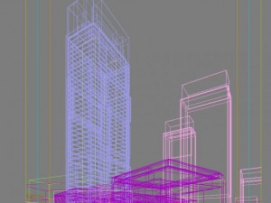skyscraper business center 006 3D-Modell