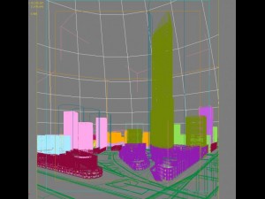 skyscraper business center 007 Model 3D