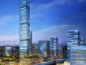 skyscraper business center 009 Modello 3D