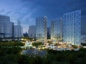 摩天大楼商务中心011 3D 模型