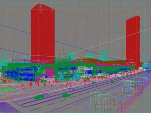 skyscraper business center 012 Modello 3D