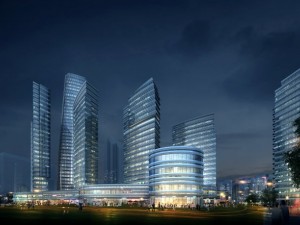 skyscraper business center 013 Modello 3D