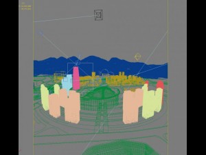 skyscraper business center 013 Modello 3D