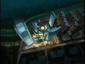 skyscraper business center 014 3D Model