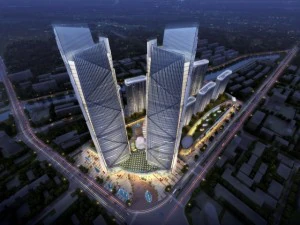 centro de negocios rascacielos 017 Modelo 3D