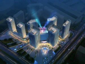 超高層ビルビジネスセンター040 3Dモデル