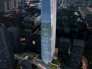 skyscraper business center 018 Model 3D