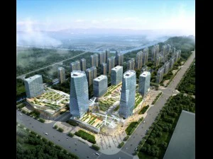 skyscraper business center 020 3D Model
