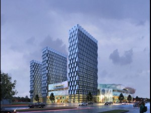 skyscraper business center 022 Modello 3D