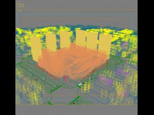 skyscraper business center 022 Modello 3D