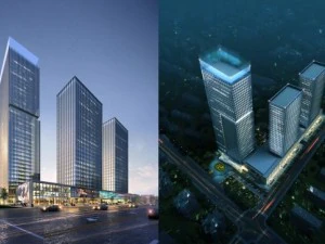 गगनचुंबी इमारत व्यापार केंद्र 026 3D मॉडल