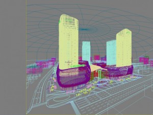 skyscraper business center 042 3D Model