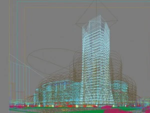 skyscraper business center 047 3D Model