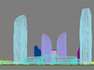 skyscraper business center 048 Modello 3D