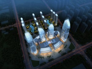 skyscraper business center 048 Modello 3D