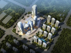 skyscraper business center 048 3D Model