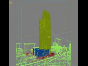 skyscraper business center 051 3D Model