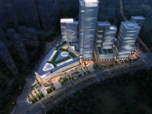 g&ouml;kdelen iş merkezi 057 3D Model