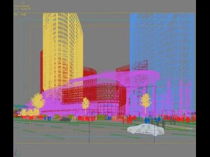 skyscraper business center 059 3D Model