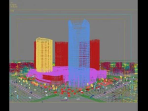 skyscraper business center 059 3D Model