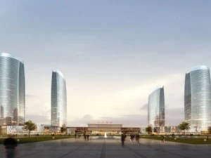 railway terminal 001 3D Model