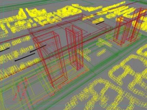 railway terminal 001 3D Model