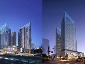 गगनचुंबी इमारत कार्यालय भवन 001 3D मॉडल