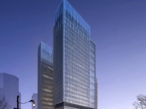 skyscraper office building 001 Modelo 3D