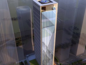 skyscraper office building 002 Modelo 3D