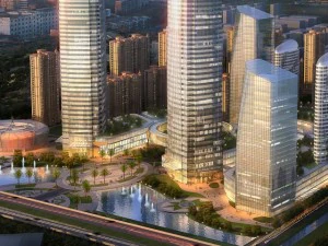 skyscraper office building 003 3D Model