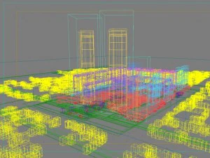 skyscraper office building 003 3D Model