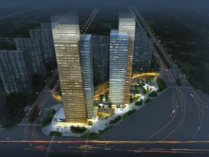 skyscraper office building 004 3D Model