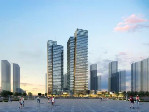 skyscraper office building 004 3D Model